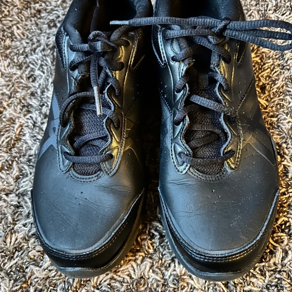 Nike Air‎ Monarch IV Sneakers Mens Size 10 Black Athletic Shoes Gym Workout